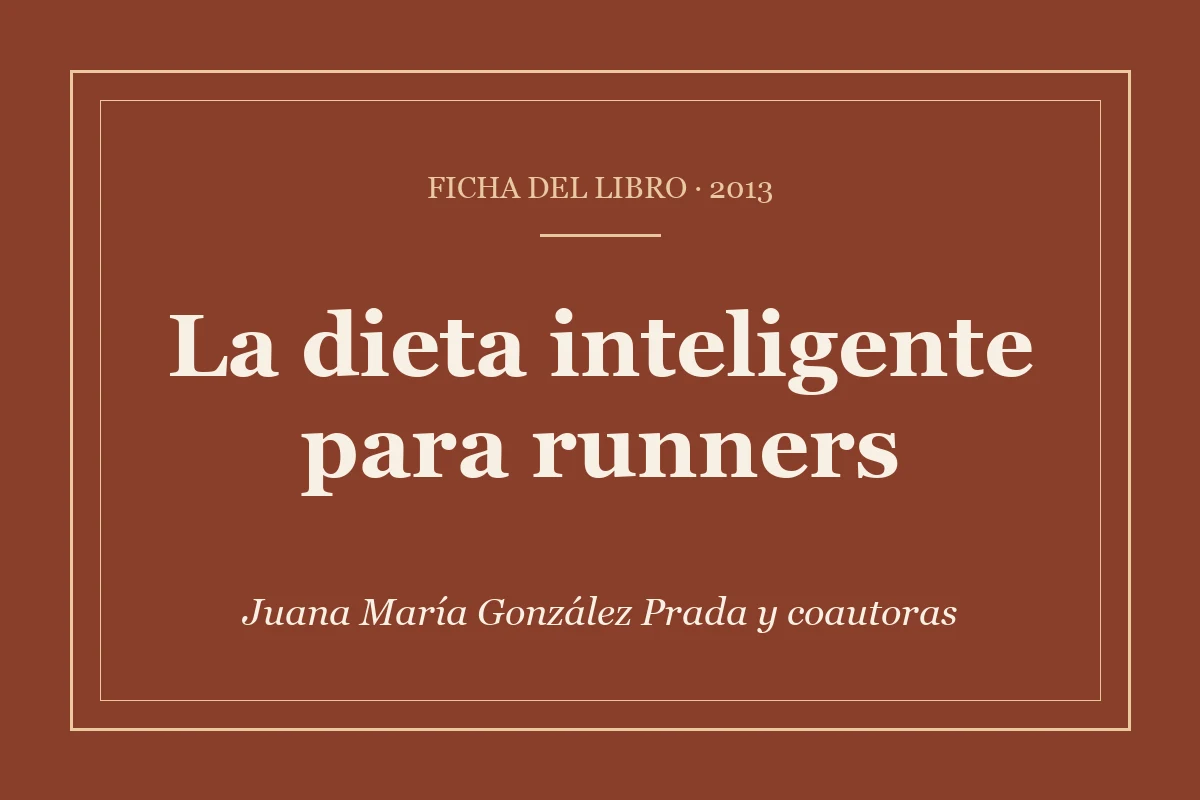 Título en letras de la ficha de La dieta inteligente para runners (2013)